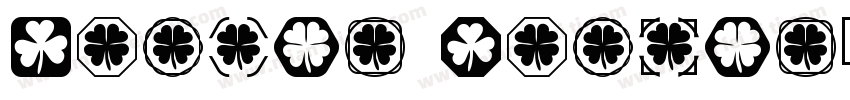 Clover Flower字体转换
